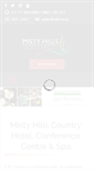 Mobile Screenshot of mistyhills.co.za